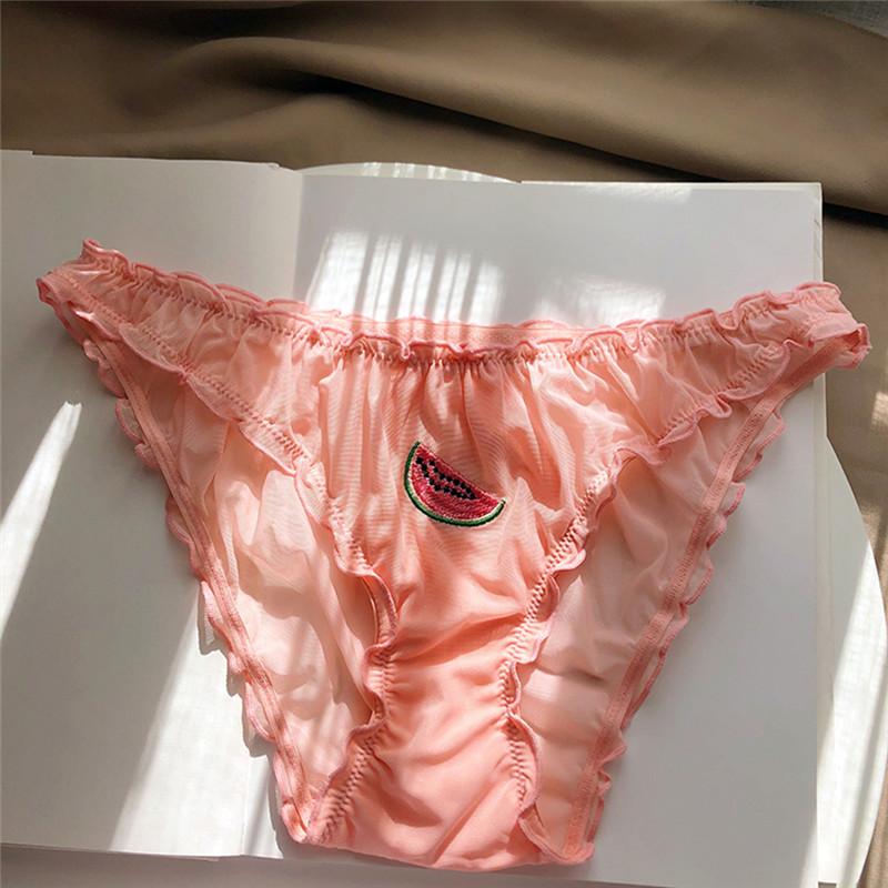Women' Panties Sexy Women Lady Briefs Low Waist Lace Ruffle Knickers Fruit Print Bikini Flounce Sweet Lacework Pants, Pink
Women' Panties Sexy Women Lady Briefs Low Waist Lace Ruffle Knickers Fruit Print Bikini Flounce Sweet Lacework Pants, Pink