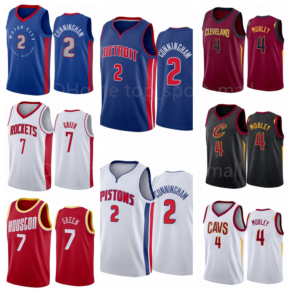 2021-2022 New Draft Pick 2 Cade Cunningham Jersey 7 Jalen Green 4 Evan Mobley Blue White Red Good Quality For Men Basketball Shirt Uniform Team Will Send Real Number
2021-2022 New Draft Pick 2 Cade Cunningham Jersey 7 Jalen Green 4 Evan Mobley Blue White Red Good Quality For Men Basketball Shirt Uniform Team Will Send Real Number
