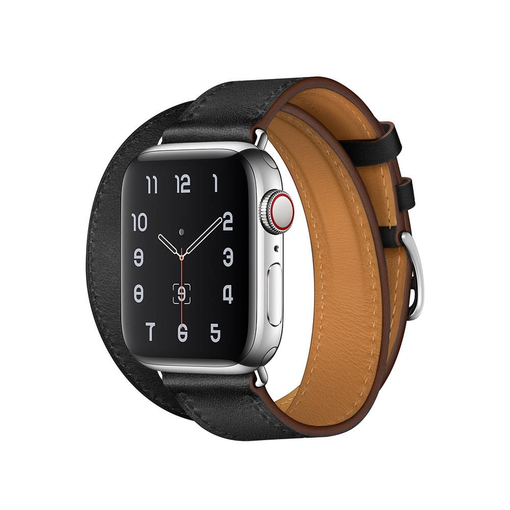 Luxury Leather Band for Apple Watch Series 5 4 3 2 1 38mm 40mm 42mm 44mm Double-loop Genuine leather Bracelet Strap Watchband
Luxury Leather Band for Apple Watch Series 5 4 3 2 1 38mm 40mm 42mm 44mm Double-loop Genuine leather Bracelet Strap Watchband