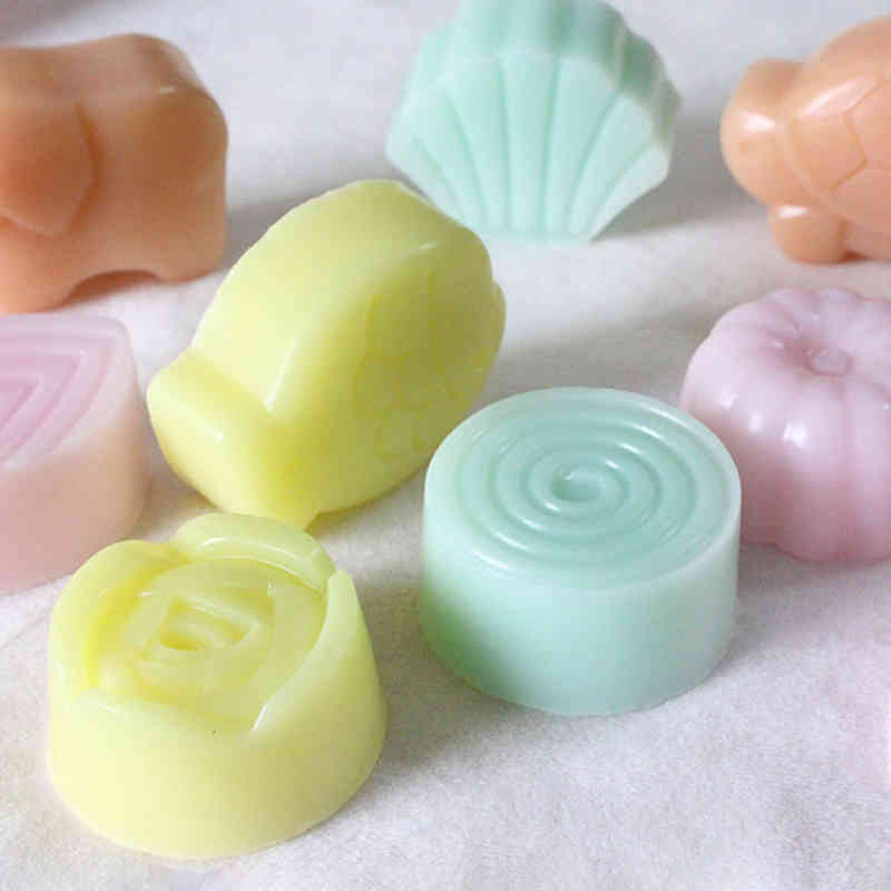 Kitchen Supplies DIY Baking Tools 12-Cavity Reusable Pink Cupcake Jelly Candy Decoration Multi Purpose 1Pcs Food Grade Silicone