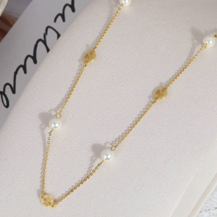 Hot Top Quality Popular Real 18K Gold Plated Flowers Pearl Strands, Strings Pendant Necklace Brand Chian gift, Black
Hot Top Quality Popular Real 18K Gold Plated Flowers Pearl Strands, Strings Pendant Necklace Brand Chian gift, Black