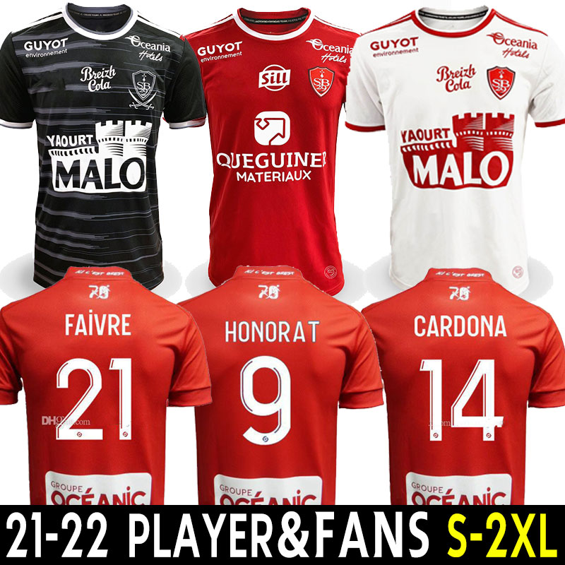 21 22 MAILLOT DE FOOT Brest Stade 29 SOCCER JERSEYS HOME AWAY DIALLO Charbonnier LASNE 2021 2022 FAUSSURIER GRANDSIR BRESTOIS SHIRT thailand, Third+patch
21 22 MAILLOT DE FOOT Brest Stade 29 SOCCER JERSEYS HOME AWAY DIALLO Charbonnier LASNE 2021 2022 FAUSSURIER GRANDSIR BRESTOIS SHIRT thailand, Third+patch