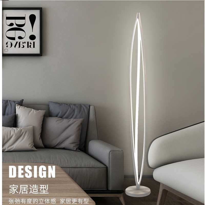 Novel Bedroom LED Floor Lamp Nordic Simple Living Room Stereo Lighting Black / White Modern Dimming Study Lamps
Novel Bedroom LED Floor Lamp Nordic Simple Living Room Stereo Lighting Black / White Modern Dimming Study Lamps