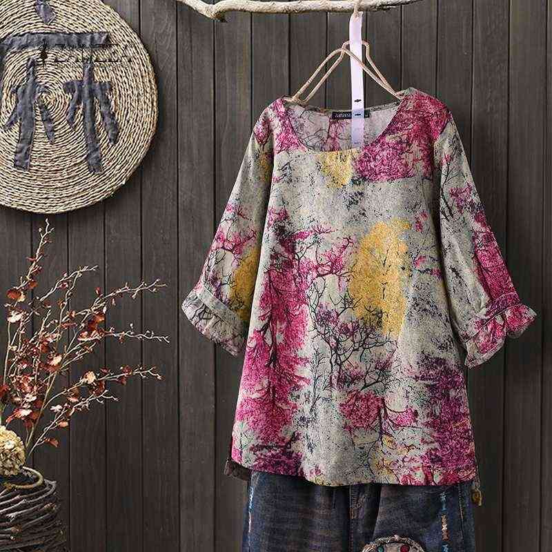 Women Vintage Cotton Linen Top Spring Floral Printed Blouse Ruffle Sleeve Shirt Casual Tunic Lace Patchwork Blusa 210603, Dark blue
Women Vintage Cotton Linen Top Spring Floral Printed Blouse Ruffle Sleeve Shirt Casual Tunic Lace Patchwork Blusa 210603, Dark blue