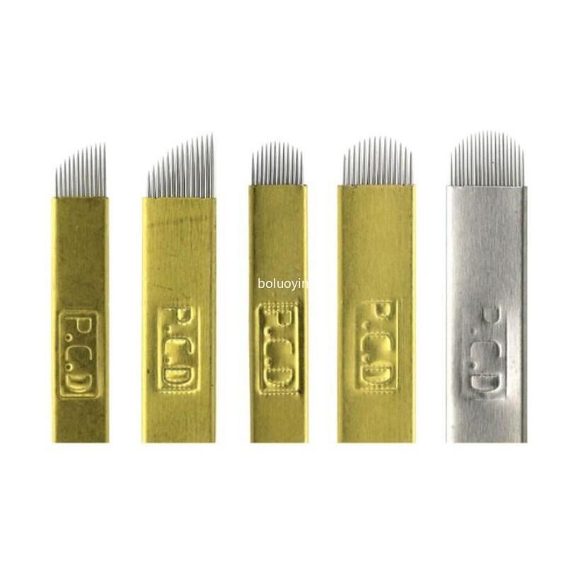 Tattoo Needles 50pcs U Pin PCD 12/14/19 Pins Permanent Makeup Eyebrow Tatoo Blade Microblading For 3D Embroidery Manual Pen
Tattoo Needles 50pcs U Pin PCD 12/14/19 Pins Permanent Makeup Eyebrow Tatoo Blade Microblading For 3D Embroidery Manual Pen