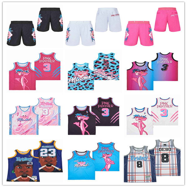 Man PINK PANTHER 3 MIAMI BASKETBALL JERSEYS FRIDAY SMOKEY #23 FRIDAY'S CRAIG 00# #8 DEBO JERSEY, As pic
Man PINK PANTHER 3 MIAMI BASKETBALL JERSEYS FRIDAY SMOKEY #23 FRIDAY'S CRAIG 00# #8 DEBO JERSEY, As pic