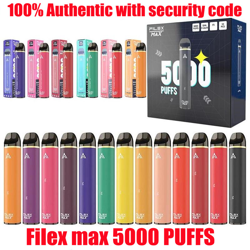 100% Authentic cigarettes Rechargeable Disposable vape Device 950mAh Battery 12ml Price With security code Vapes Pen 5000 puffs High Capacity Filex Max
100% Authentic cigarettes Rechargeable Disposable vape Device 950mAh Battery 12ml Price With security code Vapes Pen 5000 puffs High Capacity Filex Max