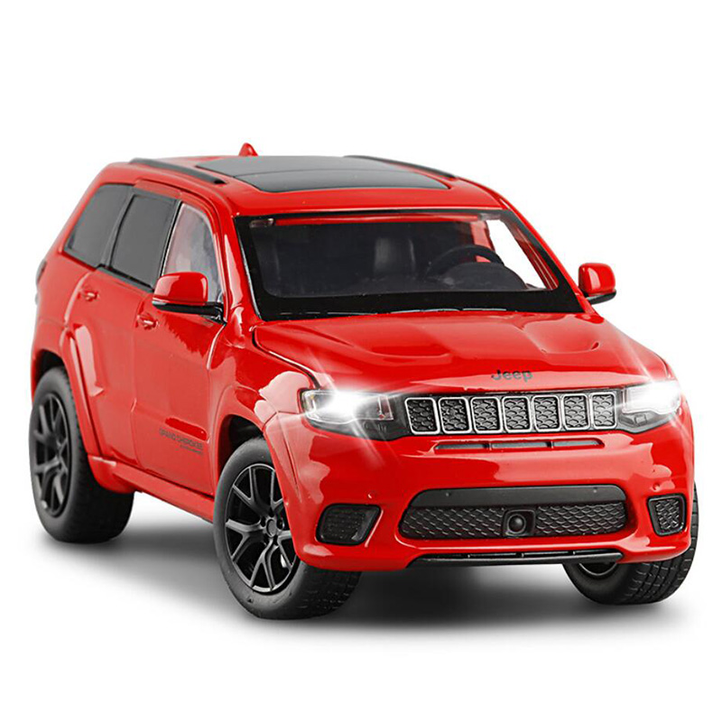 1/32 Grand Cherokee Trackhawk Toy Vehicles Alloy Car with Sound and Light Model Toys Kids Vehicle Gift V219
1/32 Grand Cherokee Trackhawk Toy Vehicles Alloy Car with Sound and Light Model Toys Kids Vehicle Gift V219