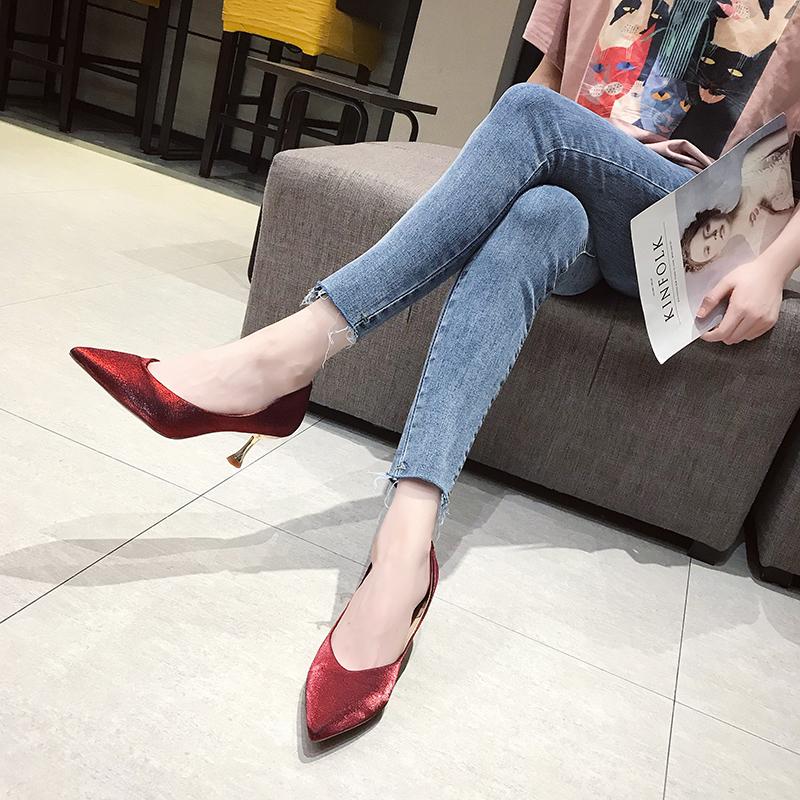 Dress Shoes Arrival 2021 Spring And Autumn Trendy Women's Versatile Comfortable Pointed Casual High Heels Size 40, Beige
Dress Shoes Arrival 2021 Spring And Autumn Trendy Women's Versatile Comfortable Pointed Casual High Heels Size 40, Beige