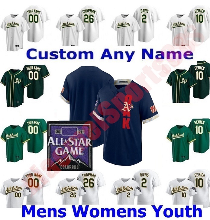 Oakland Men Women youth kids Athletics 2021 All-Star Game Baseball Jerseys Matt Chapman Khris Davis Marcus Semien Chris Bassitt Tony Kemp Ra, Blue;black
Oakland Men Women youth kids Athletics 2021 All-Star Game Baseball Jerseys Matt Chapman Khris Davis Marcus Semien Chris Bassitt Tony Kemp Ra, Blue;black