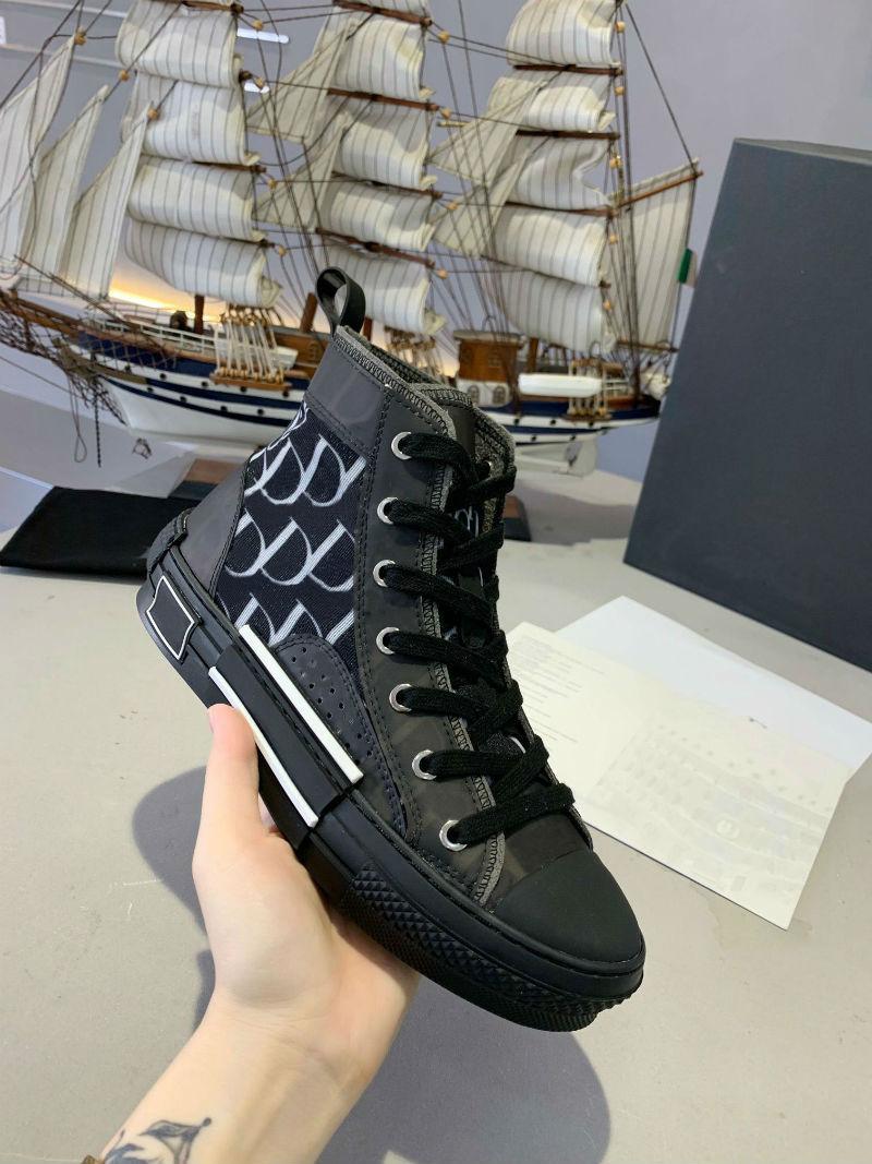 B23 High-top Causal Shoes Men Women Sneakers With Box Dust Bag Summer Outdoor Branded Low-cut Printed Embroidery Trainers Alphabet Canvas Pl, Black
B23 High-top Causal Shoes Men Women Sneakers With Box Dust Bag Summer Outdoor Branded Low-cut Printed Embroidery Trainers Alphabet Canvas Pl, Black