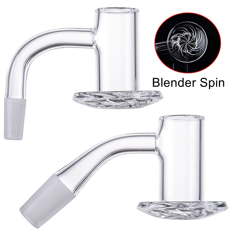 Blender Spin Quartz Banger Smoking Accessosire Cyclone Bottom 10mm 14mm Male Joint Glass Bong 2mm Thick Beveled Edge OD 20mm Oil Dib Rig
Blender Spin Quartz Banger Smoking Accessosire Cyclone Bottom 10mm 14mm Male Joint Glass Bong 2mm Thick Beveled Edge OD 20mm Oil Dib Rig