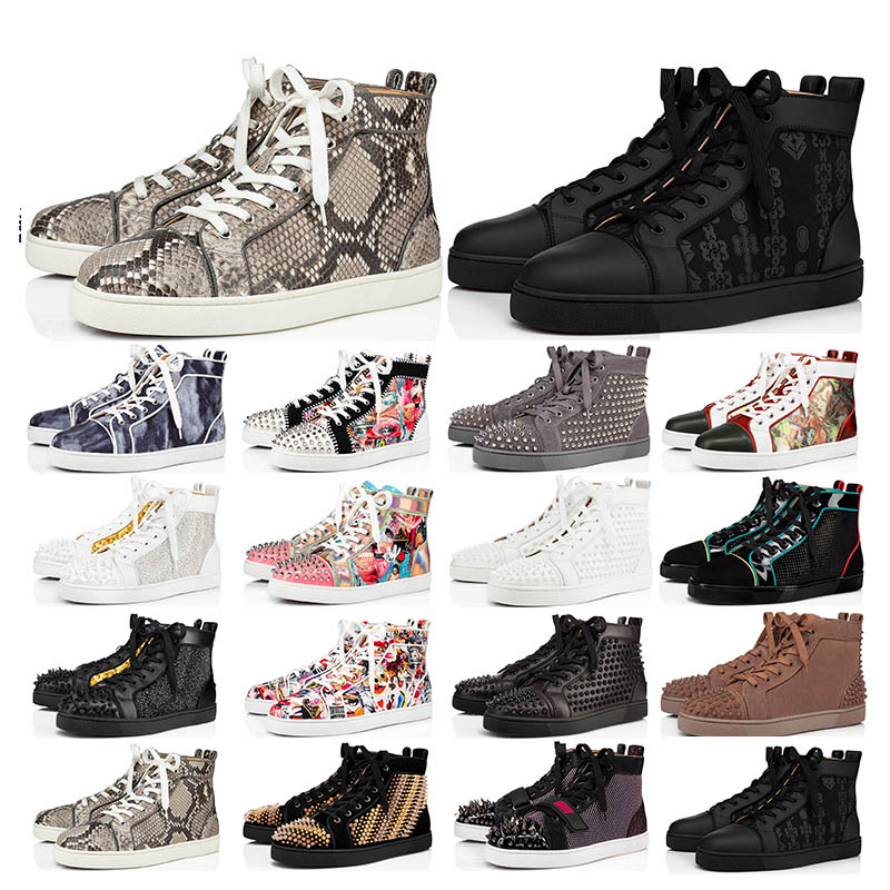 top red bottoms designer Athletic Shoes high low tops studded spikes fashion suede leather black silver women flat sneaker Party Lovers, White;red
top red bottoms designer Athletic Shoes high low tops studded spikes fashion suede leather black silver women flat sneaker Party Lovers, White;red