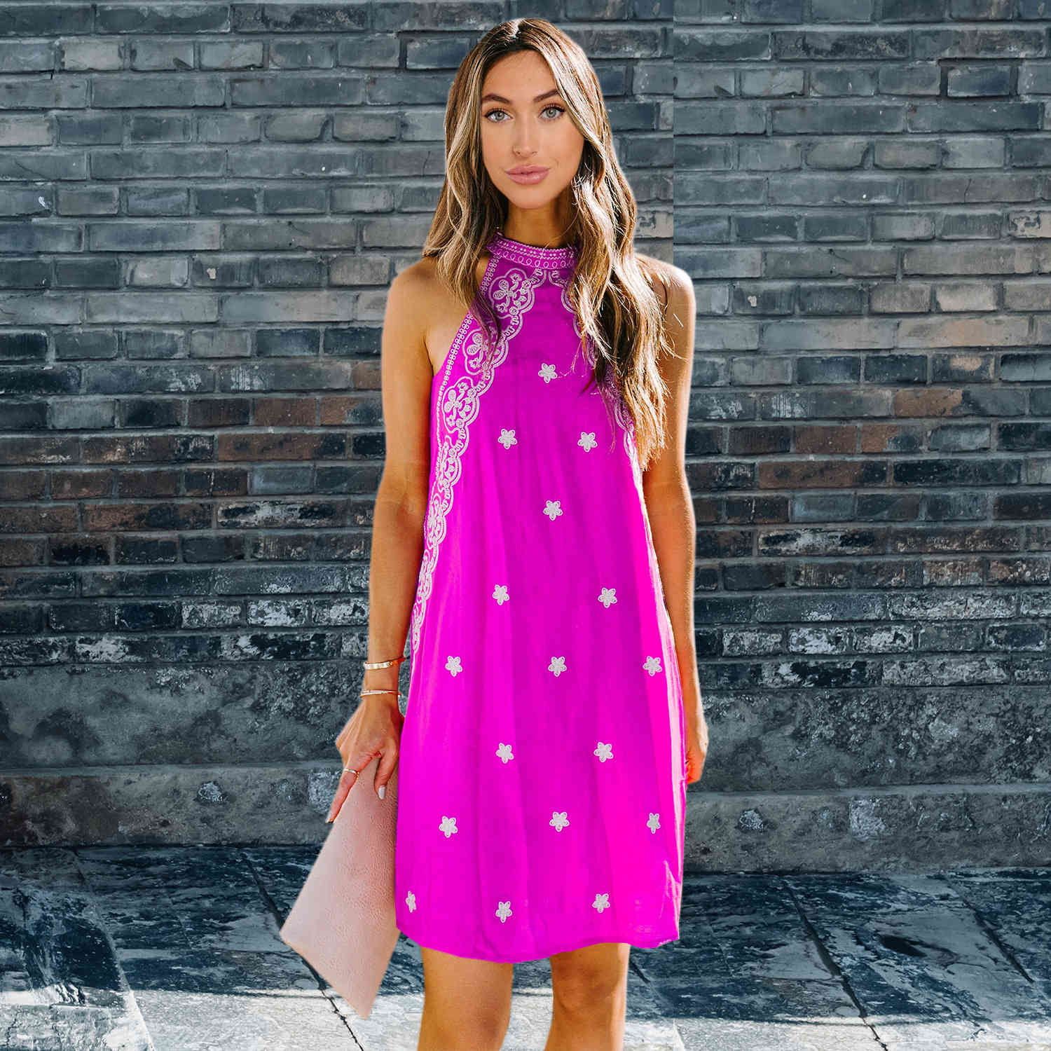 Women Dress Sleeveless Off Shoulder Printing Plus Size Black Pink Red Vintage Sexy es Summer Clothes 210513