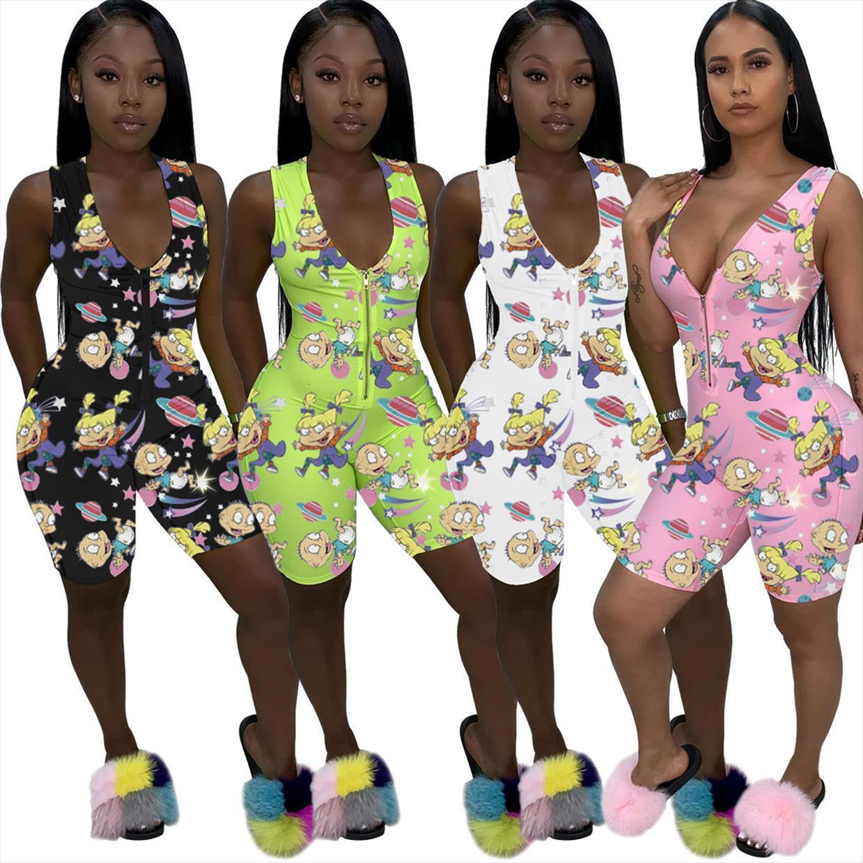 summer fashion casual printed women rompers v neck zipper up sleeveless playsuit romper, Black;white
summer fashion casual printed women rompers v neck zipper up sleeveless playsuit romper, Black;white