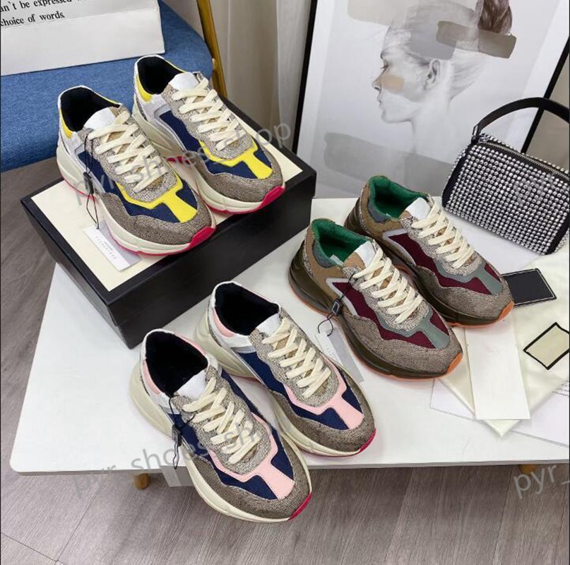 2021 selling Designer Rhyton Beige Men Trainers Vintage Luxury Chaussures Ladies Shoes thick-soled letters patchwork daddy Sneakers
2021 selling Designer Rhyton Beige Men Trainers Vintage Luxury Chaussures Ladies Shoes thick-soled letters patchwork daddy Sneakers