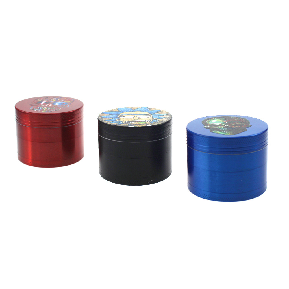 Factory Direct Sales New Personalized Four-Layer Zinc Alloy Cartoon Printing Grinder Grinder
Factory Direct Sales New Personalized Four-Layer Zinc Alloy Cartoon Printing Grinder Grinder
