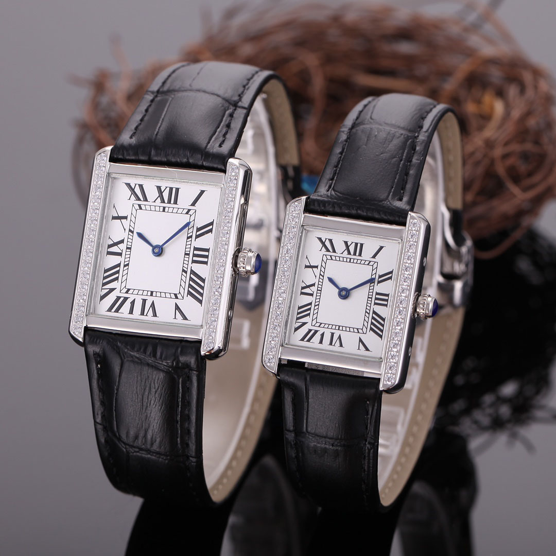 Watches, women's fashion, square diamond case, leather strap, butterfly button, imported quartz movement, multicolor dial, wholesale and retail, Slivery;brown
Watches, women's fashion, square diamond case, leather strap, butterfly button, imported quartz movement, multicolor dial, wholesale and retail, Slivery;brown