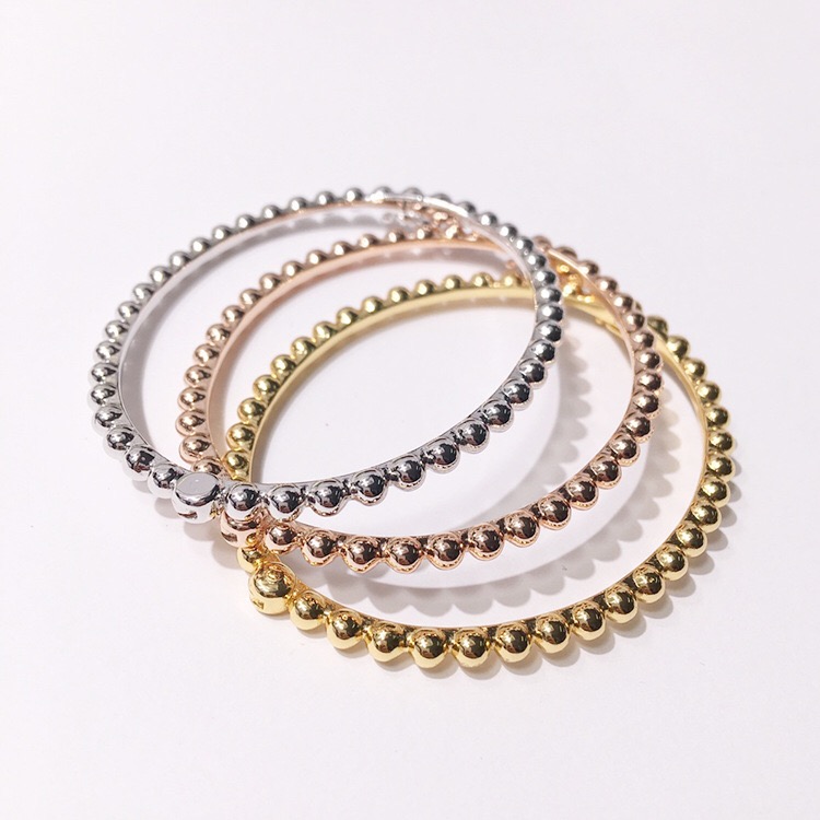 2025 Top quality charm bracelet beads design for women wedding jewelry gift have normal box stamp PS4886