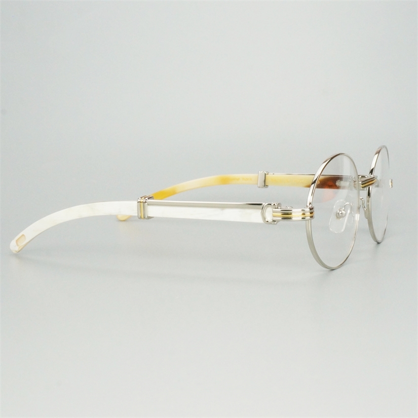 Men Designer Sunglasses Oval Trendy Women's Sunglass French Clear White Horn Eyewear Retro Round Transparent Gafas De Sol
Men Designer Sunglasses Oval Trendy Women's Sunglass French Clear White Horn Eyewear Retro Round Transparent Gafas De Sol