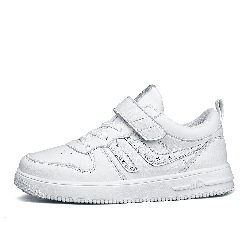 Air plat Chaussures USA Taille 4 pour garçons Filles Sneaker White