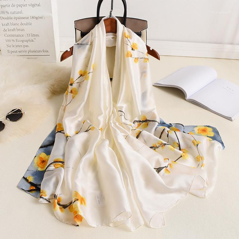 Scarves 2021 Korean Style 180X90CM Silk Scarf Luxury Foulard Hijab Shawls Lady Wraps Leaf Print Bufanda Beach Stole
Scarves 2021 Korean Style 180X90CM Silk Scarf Luxury Foulard Hijab Shawls Lady Wraps Leaf Print Bufanda Beach Stole