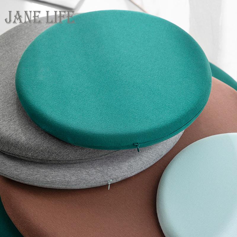 Cushion/Decorative Pillow Round Memory Foam Cushion Removable Tatami Chair Solid Color Ultra-soft Seat Bedroom Knitted Cotton
Cushion/Decorative Pillow Round Memory Foam Cushion Removable Tatami Chair Solid Color Ultra-soft Seat Bedroom Knitted Cotton