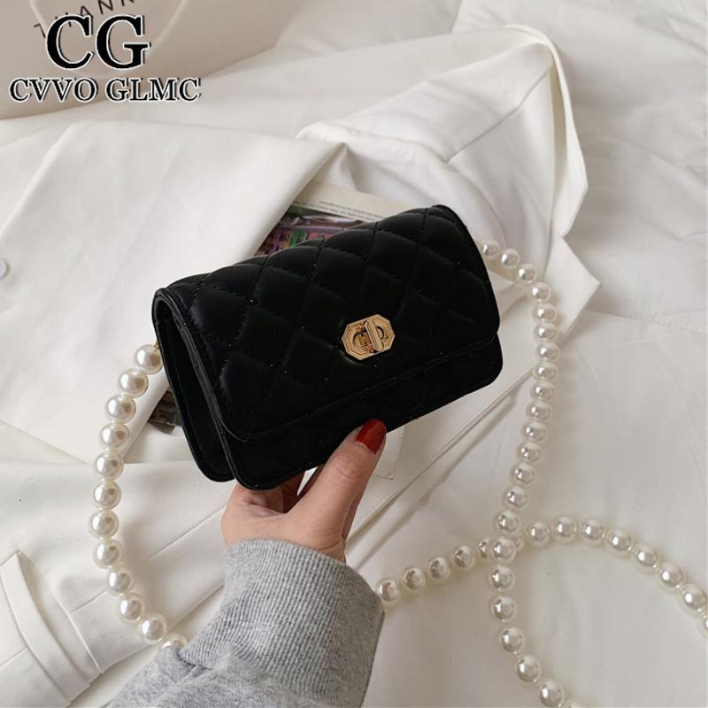 Evening Bags Cvvo Glmc Pearl Beaded Shoulder Belt Design Small 2021 Brand PU Leather Women's Handbag Chain Crossbody Bag
Evening Bags Cvvo Glmc Pearl Beaded Shoulder Belt Design Small 2021 Brand PU Leather Women's Handbag Chain Crossbody Bag
