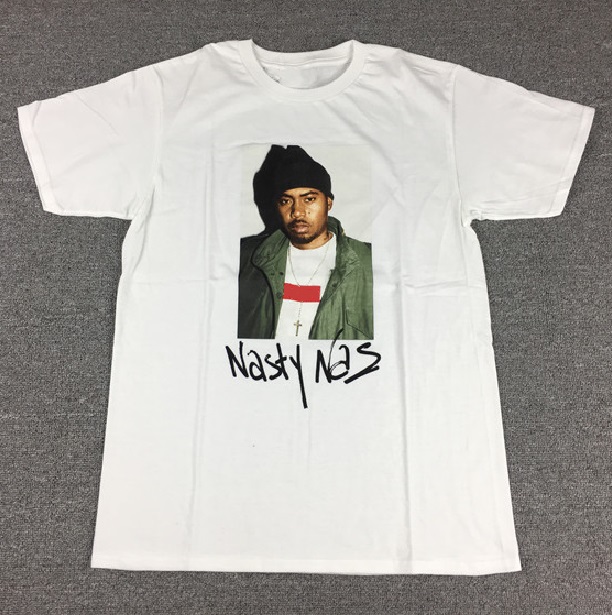 Fashion Spring Summer USA Men Women T-Shirts rap singer Nasty photo tee Top Quality hip hop Skateboard High Street tshirt, White;black
Fashion Spring Summer USA Men Women T-Shirts rap singer Nasty photo tee Top Quality hip hop Skateboard High Street tshirt, White;black