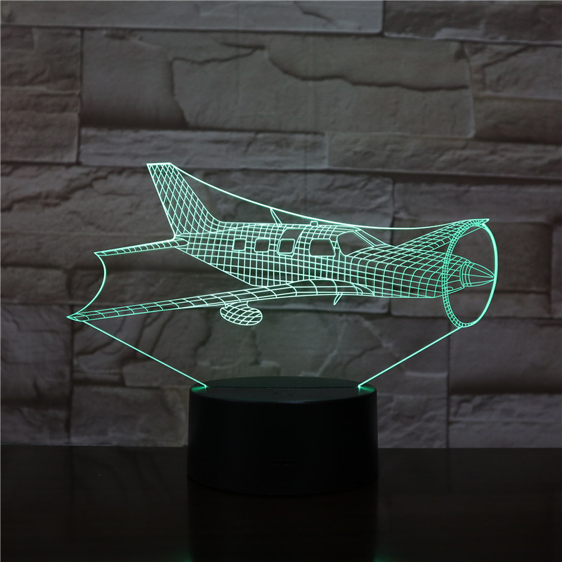 Jet Aircraft 3D Illusion Nightlight Acrylic Night Light LED Room Lamp Kids Gift Birthday Party Atmosphere Decoration Bluetooth Base
Jet Aircraft 3D Illusion Nightlight Acrylic Night Light LED Room Lamp Kids Gift Birthday Party Atmosphere Decoration Bluetooth Base