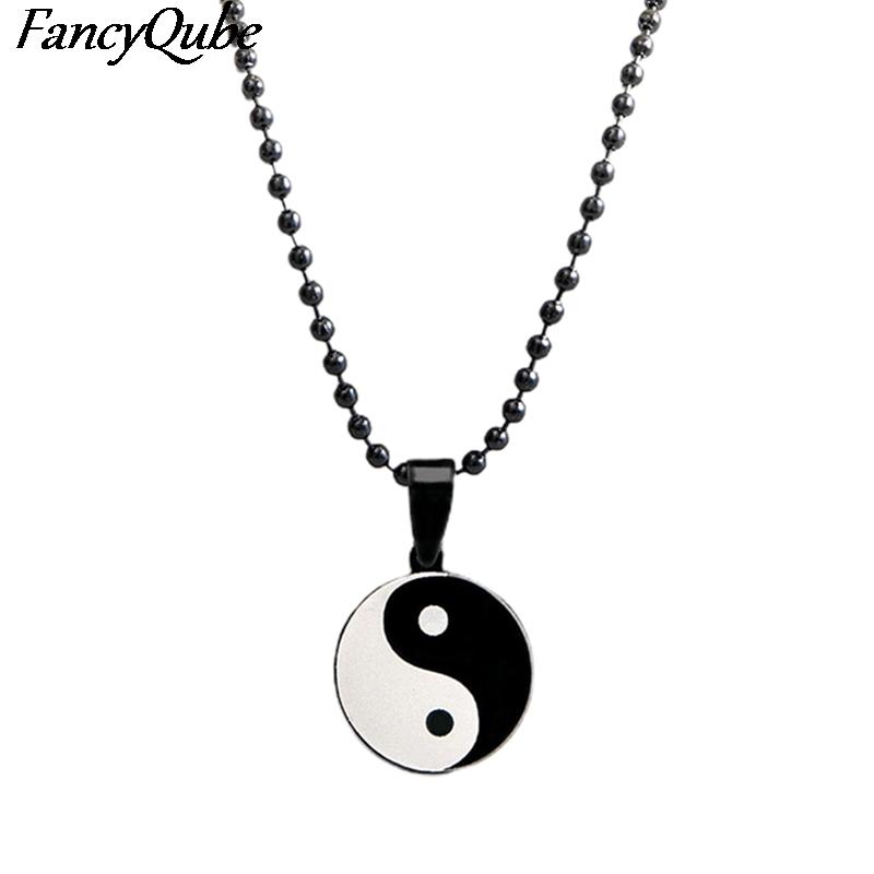 Pendant Necklaces Matching Friends Puzzle Yin Yang Chi Stainless Steel BBF Friendship Couple Bagua Necklace For Valentine's Gift, Silver
Pendant Necklaces Matching Friends Puzzle Yin Yang Chi Stainless Steel BBF Friendship Couple Bagua Necklace For Valentine's Gift, Silver