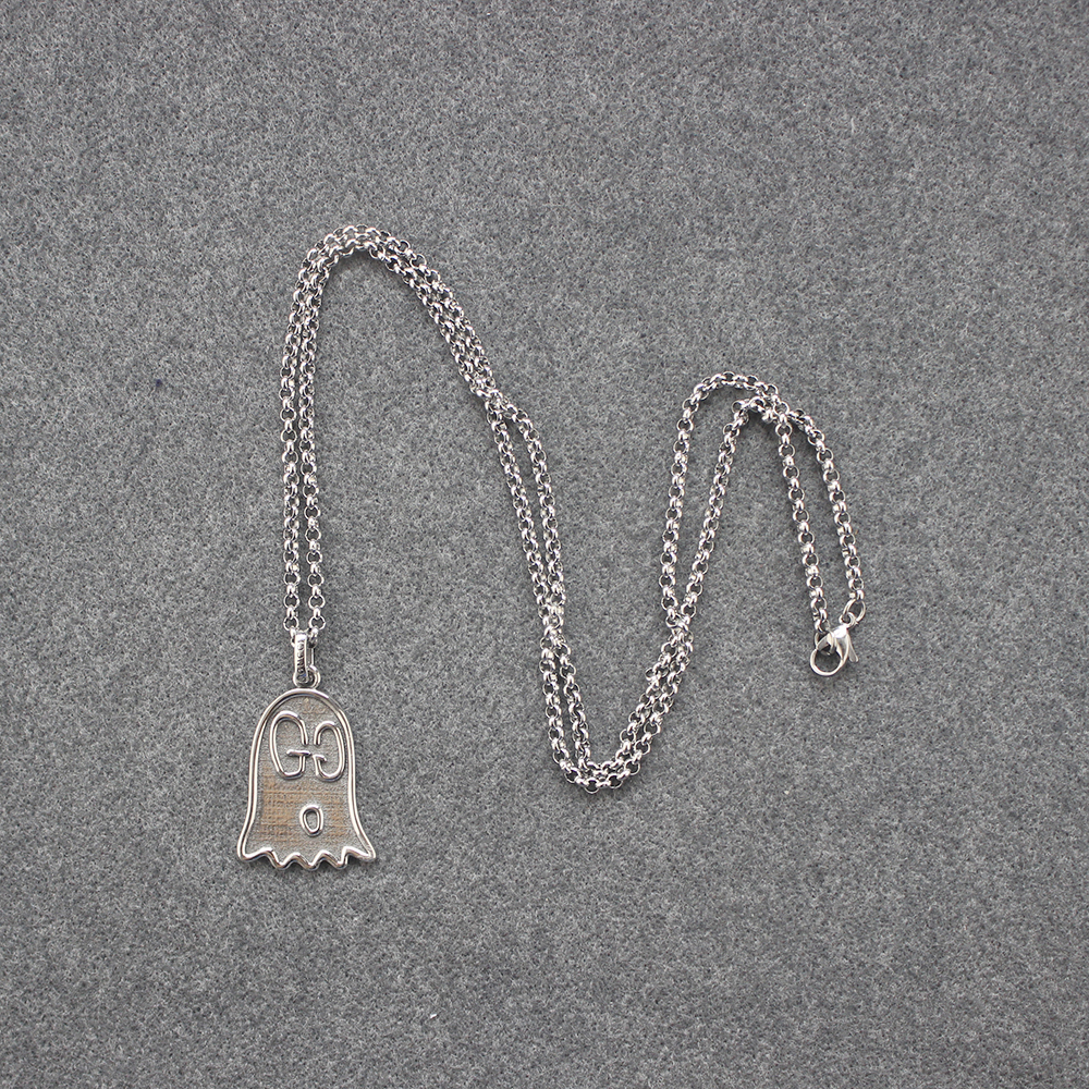 Ancient Silver Long Necklace Women 65cm 925 Silver Pendant Necklaces Handmade Female Ghost Necklaces Party Jewelry Men
Ancient Silver Long Necklace Women 65cm 925 Silver Pendant Necklaces Handmade Female Ghost Necklaces Party Jewelry Men