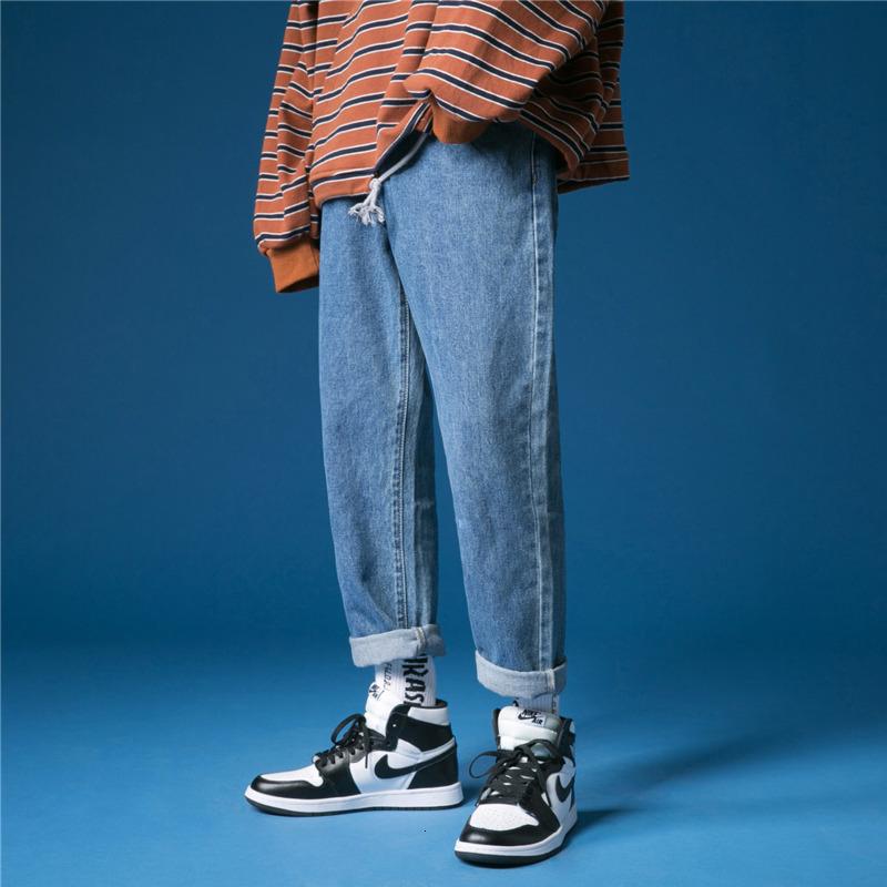 Men's Jeans Autumn Men Fashion Washed Solid Color Cotton Casual Straight Jean Pants Streetwear Loose Hip Hop Denim Trousers, Blue
Men's Jeans Autumn Men Fashion Washed Solid Color Cotton Casual Straight Jean Pants Streetwear Loose Hip Hop Denim Trousers, Blue