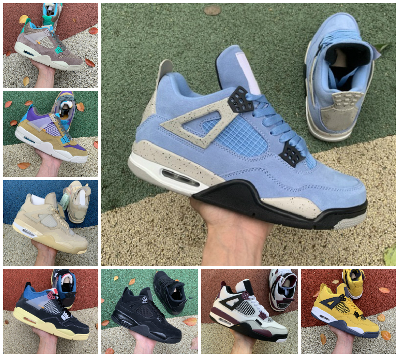 Top Quality 4 4s Basketball Shoes Men Women University Blue Court Purple Pure Money Bred Cream Sail White Oreo Cement TAUPE HAZE Royalty Mushroom Black Cat Sneakers, Bubble package bag
Top Quality 4 4s Basketball Shoes Men Women University Blue Court Purple Pure Money Bred Cream Sail White Oreo Cement TAUPE HAZE Royalty Mushroom Black Cat Sneakers, Bubble package bag