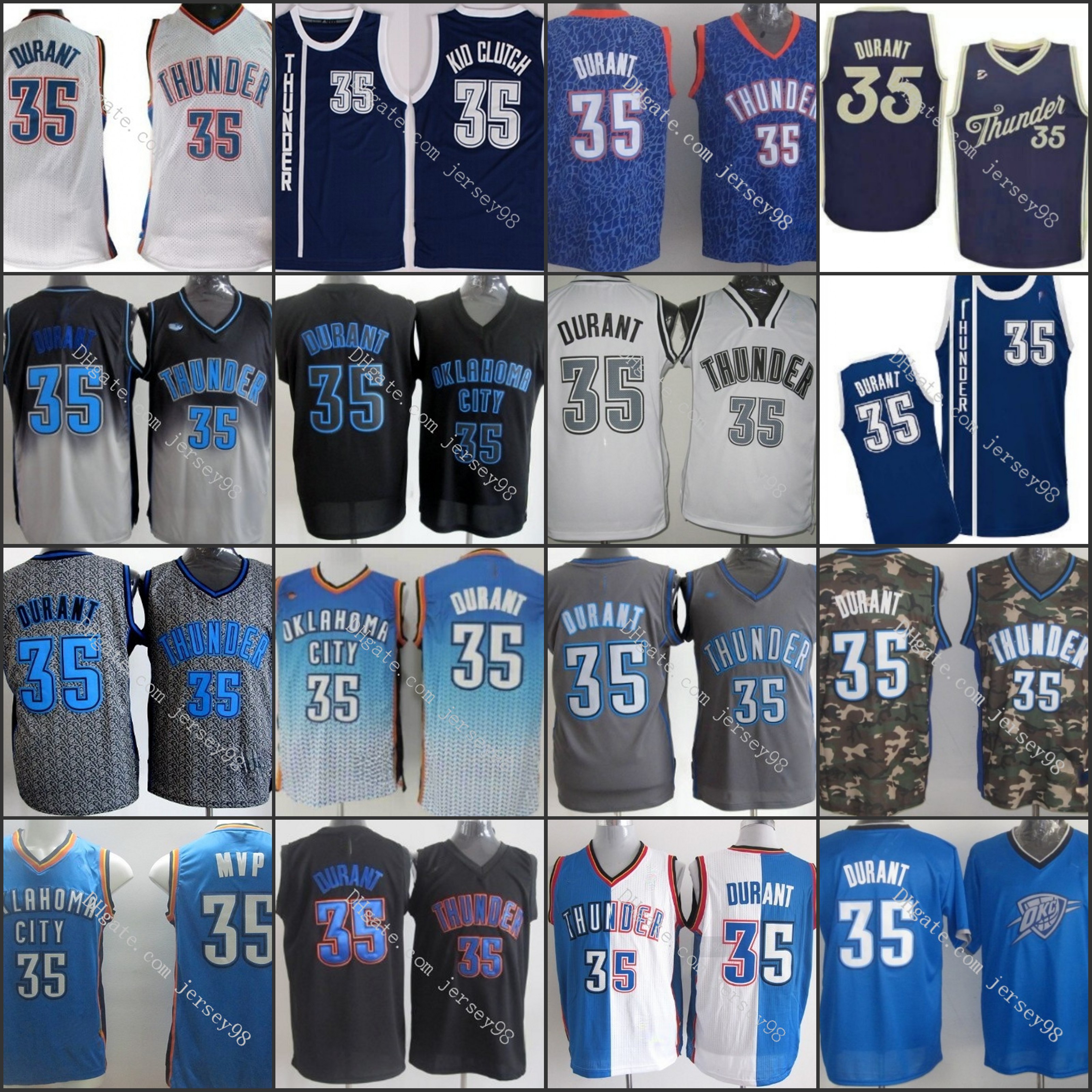 OklahomaCityThundermen #35Kid ClutchNickname durant mvp retro BasketballJersey, Black
OklahomaCityThundermen #35Kid ClutchNickname durant mvp retro BasketballJersey, Black