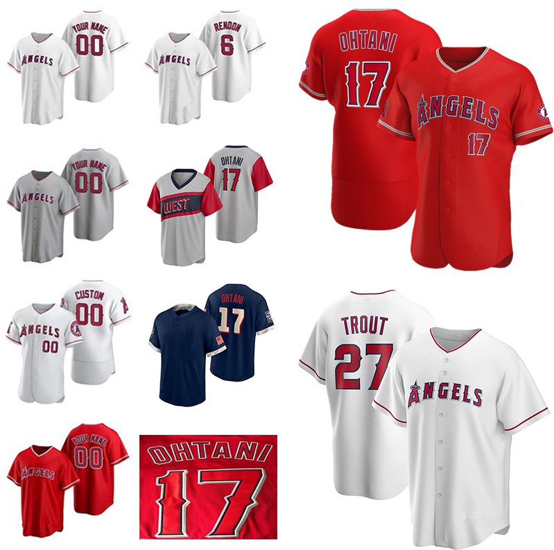 17 Shohei Ohtani Jerseys Los Angeles 27 Mike Trout ANgelS 6 Anthony Rendon 9 Jack Mayfield 10 Justin Uptonr 33 Max Stassi 20 Jared Walsh Tay, Blue;black
17 Shohei Ohtani Jerseys Los Angeles 27 Mike Trout ANgelS 6 Anthony Rendon 9 Jack Mayfield 10 Justin Uptonr 33 Max Stassi 20 Jared Walsh Tay, Blue;black