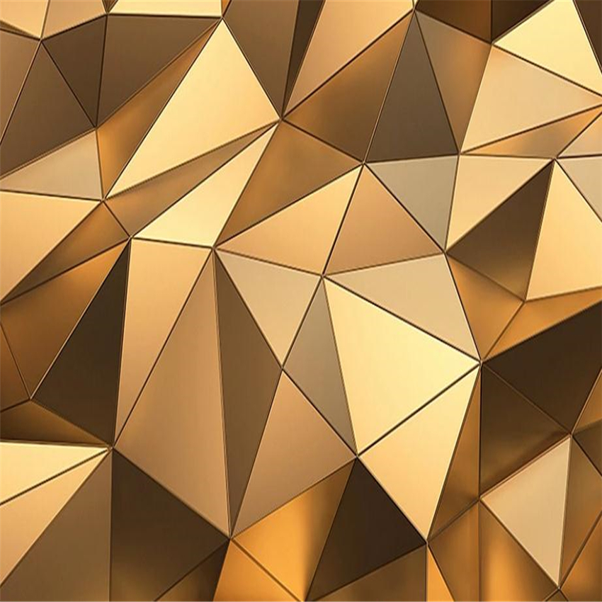 living style wallpaper 3d wallpapers Abstract stereo geometry nostalgic modern minimalist sofa study background