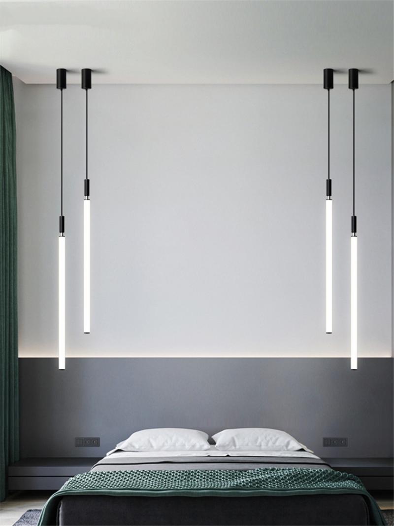 Pendant Lamps Nordic Long Lightsaber Chandeliers Lights Living Room Bedroom Bedside Lamp White Acrylic LED Hanging Aisle Lighting
Pendant Lamps Nordic Long Lightsaber Chandeliers Lights Living Room Bedroom Bedside Lamp White Acrylic LED Hanging Aisle Lighting