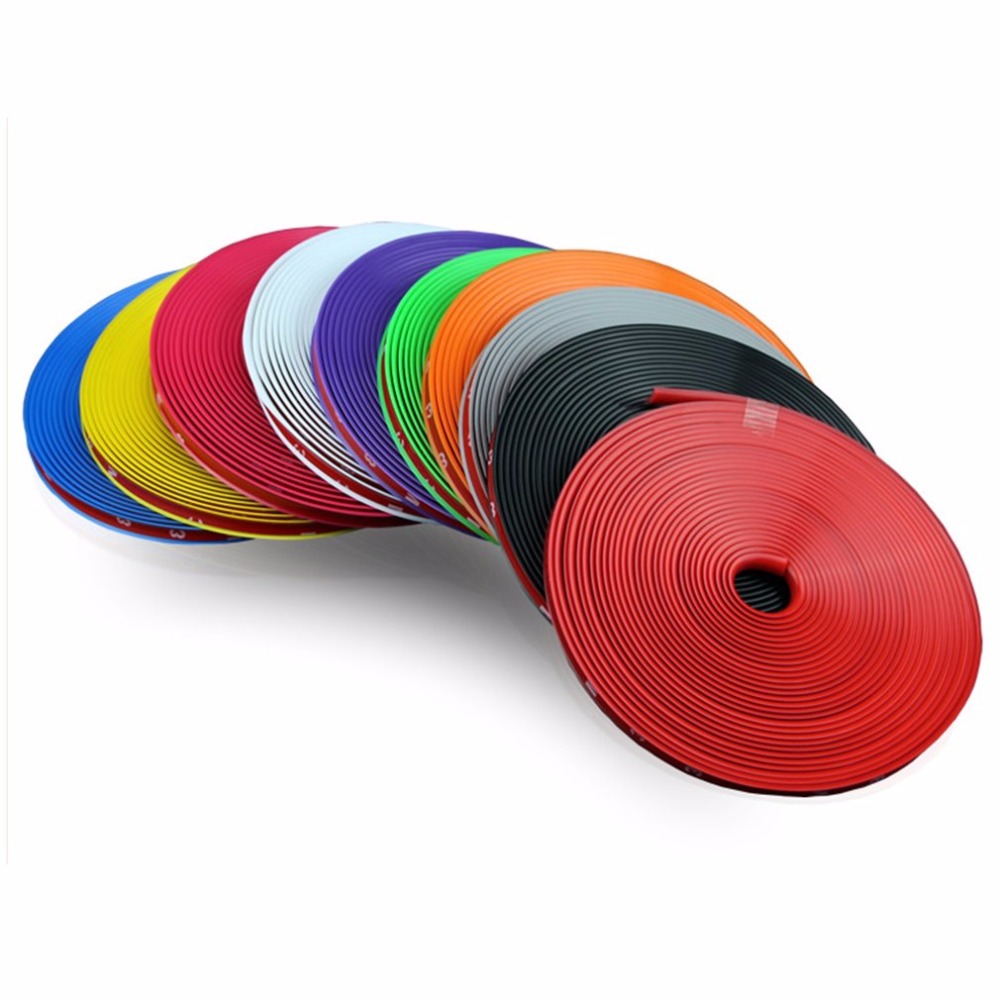 8 Meters / Roll IPA Rimblades Car Vehicle Color Wheel Rims Protectors Decor Strip Tire Guard Line Rubber Moulding Trim(7 Colors) 
8 Meters / Roll IPA Rimblades Car Vehicle Color Wheel Rims Protectors Decor Strip Tire Guard Line Rubber Moulding Trim(7 Colors)