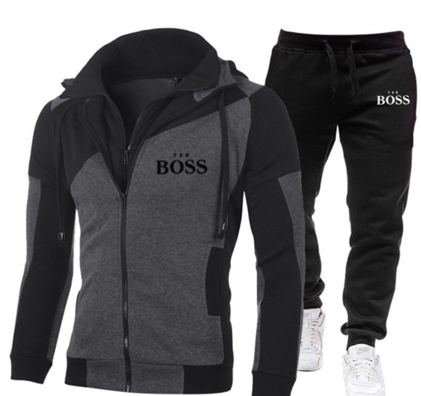 Men Casual Sets Winter New Brand Splice Jogger Tracksuit Zipper Hoodies+Pants 2PC Sets Men' Sportswear Sport Suit Clothing, Blue 1
Men Casual Sets Winter New Brand Splice Jogger Tracksuit Zipper Hoodies+Pants 2PC Sets Men' Sportswear Sport Suit Clothing, Blue 1