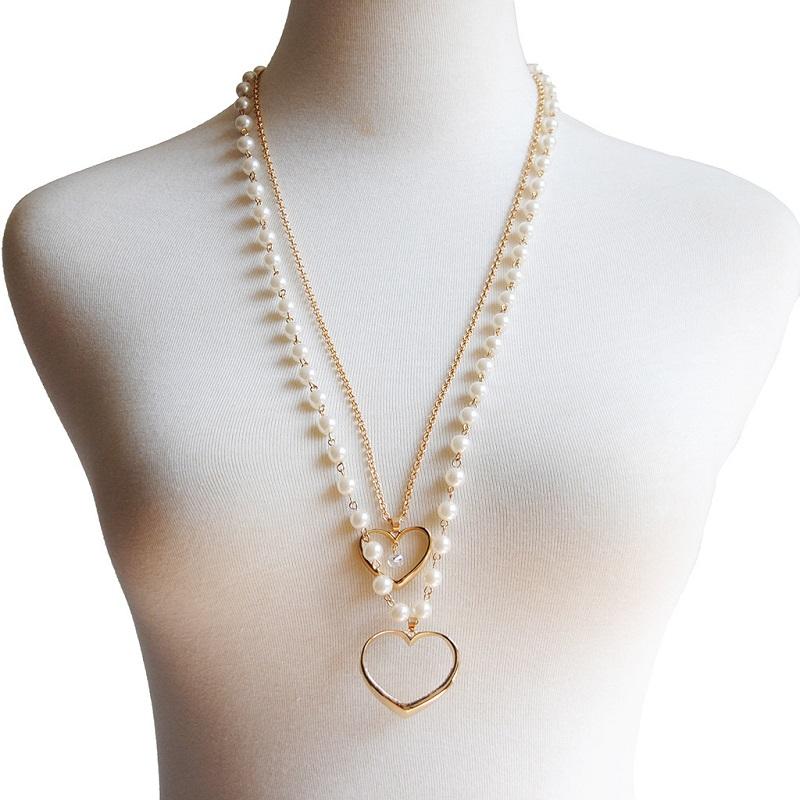 Chokers Boho Simulated Pearl Crystal Necklace For Women Bohemian Long Pendant Multilayer Statement Necklaces Gold Chain Collares
Chokers Boho Simulated Pearl Crystal Necklace For Women Bohemian Long Pendant Multilayer Statement Necklaces Gold Chain Collares