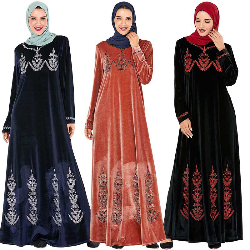 Islamic Clothing Veet Muslim Dress Women Abaya Kaftan Kimono Long Robe Jubah Elbise Dubai Turkey Arabic Moroccan Hijab Dresses
Islamic Clothing Veet Muslim Dress Women Abaya Kaftan Kimono Long Robe Jubah Elbise Dubai Turkey Arabic Moroccan Hijab Dresses