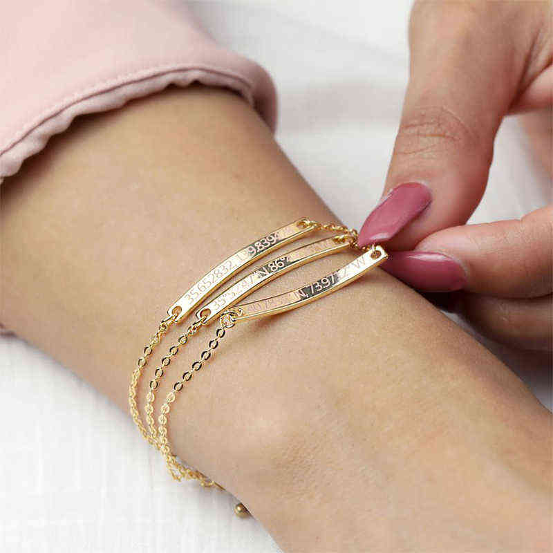 Personalized Bangles Gold Stainless Steel Jewelry Women Bracelet Friendship Gold Custom Necklace Gift
Personalized Bangles Gold Stainless Steel Jewelry Women Bracelet Friendship Gold Custom Necklace Gift