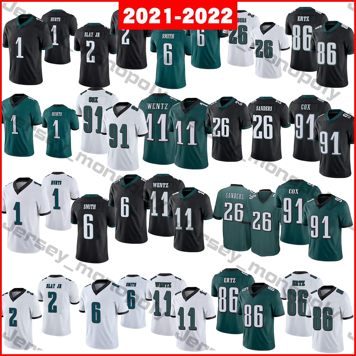 2021-2022 Football Jerseys 1 Jalen Hurts 2 Darius Slay Jr 6 DeVonta Smith 11 Carson Wentz 26 Green Game 86 Zach Ertz 91 Fletcher Cox, As
2021-2022 Football Jerseys 1 Jalen Hurts 2 Darius Slay Jr 6 DeVonta Smith 11 Carson Wentz 26 Green Game 86 Zach Ertz 91 Fletcher Cox, As