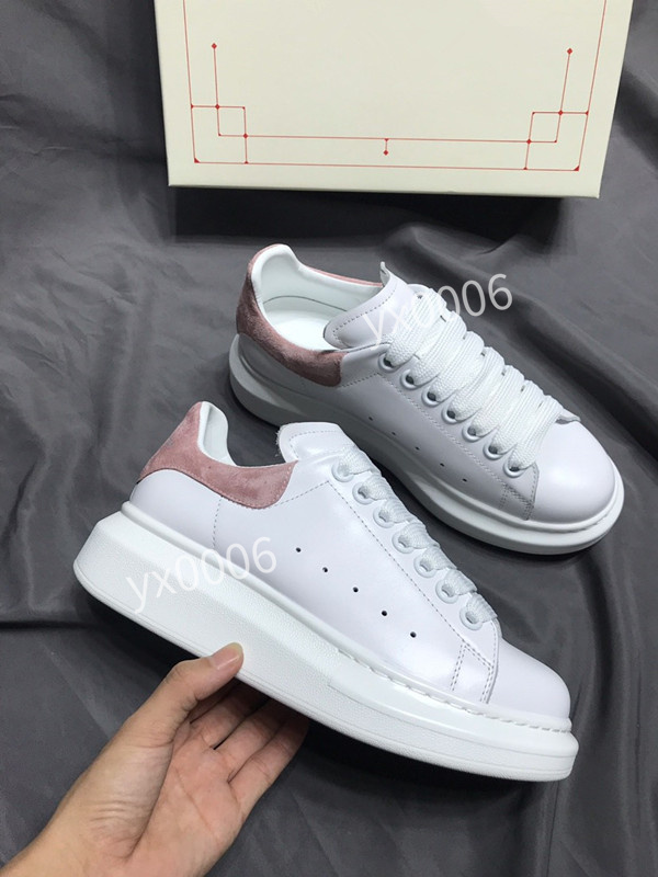 Casual Shoes 35-44 Men Women Leather Lace Up Sneakers Luxury White Black Velvet Suede Trainers Jogging Walking gp191120, Choose the color
Casual Shoes 35-44 Men Women Leather Lace Up Sneakers Luxury White Black Velvet Suede Trainers Jogging Walking gp191120, Choose the color