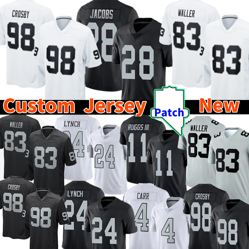 Las Vegas 83 Darren Waller Raiders Jersey 24 Charles Woodson 28 Josh Jacobs 98 Maxx Crosby Henry Ruggs III Derek Carr Bo Jackson Renfrow Lynch Custom Football Jerseys, Men's jersey
Las Vegas 83 Darren Waller Raiders Jersey 24 Charles Woodson 28 Josh Jacobs 98 Maxx Crosby Henry Ruggs III Derek Carr Bo Jackson Renfrow Lynch Custom Football Jerseys, Men's jersey