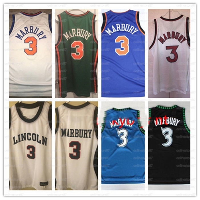 007 NCAA Lincoln High School Basketball Jerseys NY Stephon 3 Marbury Defender Mesh Sewing Embroidery Custom any digital and name Jersey, Black
007 NCAA Lincoln High School Basketball Jerseys NY Stephon 3 Marbury Defender Mesh Sewing Embroidery Custom any digital and name Jersey, Black