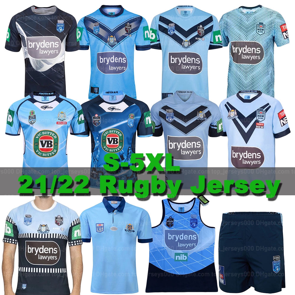 21/22 NSW BLUES HOME PRO Rugby JERSEY STATE OF ORIGIN Jerseys 18 19 20 21 South Wales Shirts shorts Top Size S-5XL, Black;gray
21/22 NSW BLUES HOME PRO Rugby JERSEY STATE OF ORIGIN Jerseys 18 19 20 21 South Wales Shirts shorts Top Size S-5XL, Black;gray