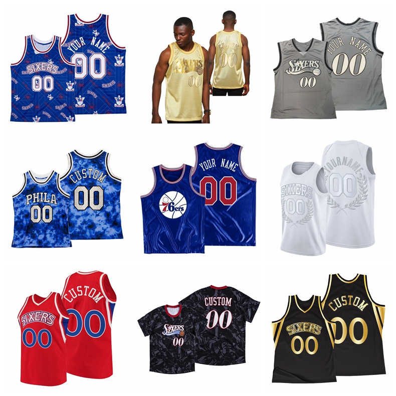 2021 Basketball Jerseys Allen Iverson Jersey Joel Embiid Julius Erving Simmons Thybulle Customized Stitched Size S- Breathable Quick Dry White Black red Mesh, As picture
2021 Basketball Jerseys Allen Iverson Jersey Joel Embiid Julius Erving Simmons Thybulle Customized Stitched Size S- Breathable Quick Dry White Black red Mesh, As picture