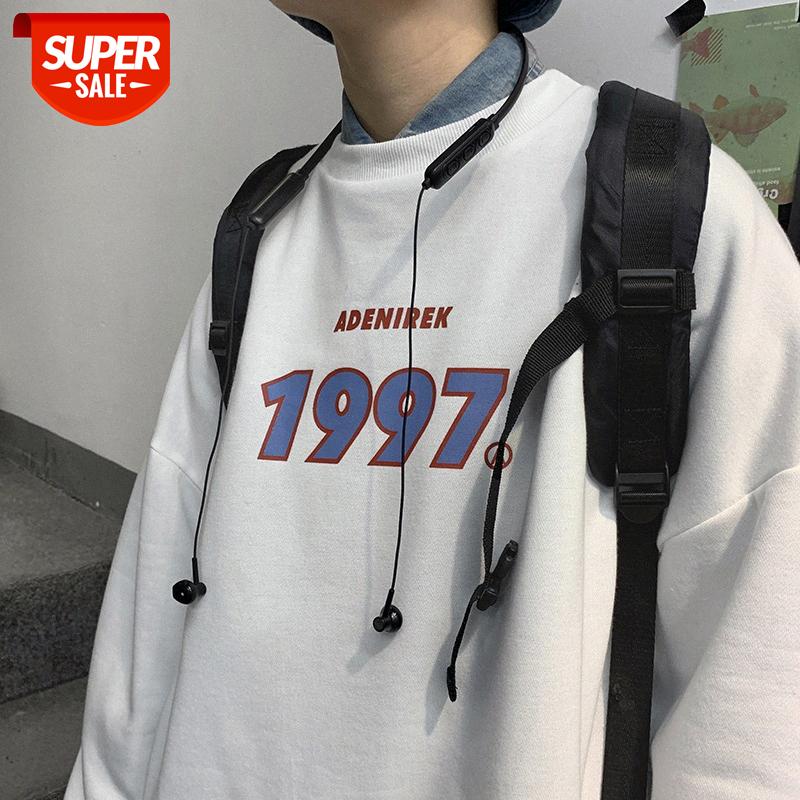 INTFEDAY ss Korean style simple letter printing round neck sweater men and women loose casual tops #wv3O, Black
INTFEDAY ss Korean style simple letter printing round neck sweater men and women loose casual tops #wv3O, Black